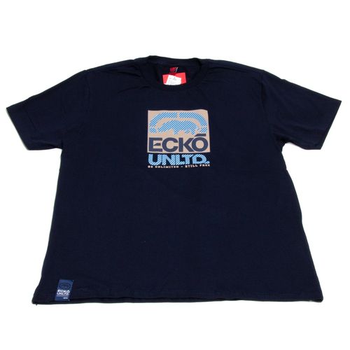 Camiseta Masculina Ecko Still Free MARINHO-EK544- -1-
